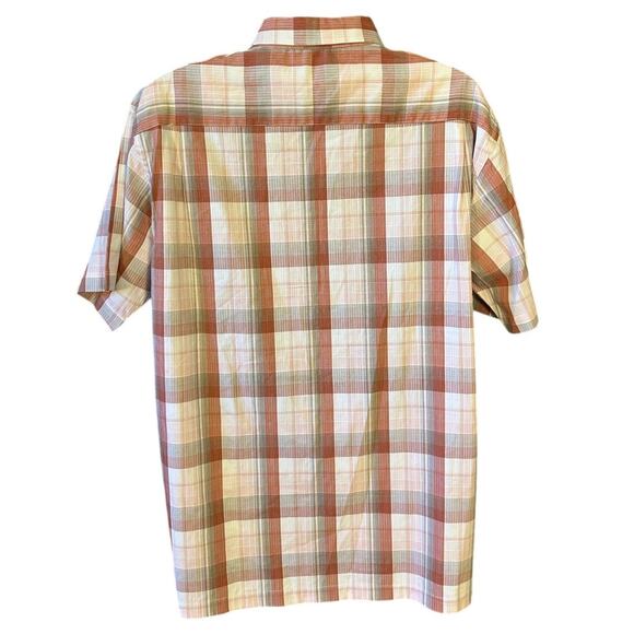 NWT Van Heusen Air Short Sleeve Checked Button Down Size XL 17-17.5 - Picture 3 of 8
